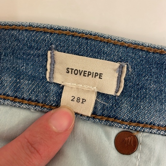 Madewell high rise stovepipe jeans - Picture 14 of 16